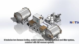 1 to 2 sintering furnace