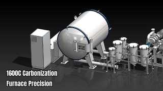 1600C Carbonization Furnace for Advanced Materials