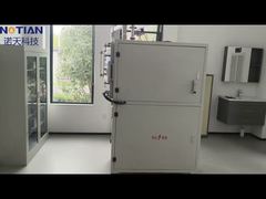 Small cabinet-type laboratory furnace