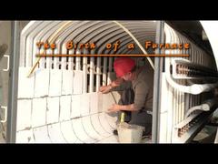 Assembly of the furnace