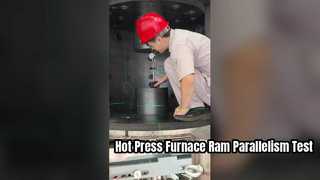Hot Press Furnace Ram Parallelism Test